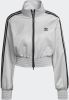 Adidas Originals Classics High Shine Track Jacket Hf7532 , Grijs, Dames online kopen