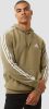 Adidas essentials 3 stripes fleece trui groen heren online kopen
