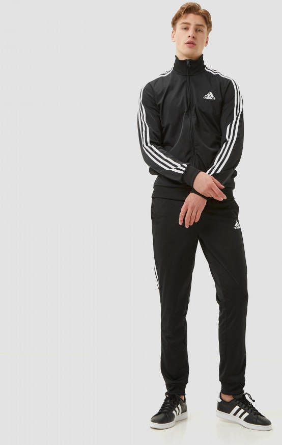 Adidas Badge of Sport Poly Trainingspak Heren Black/White Heren online kopen