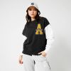 America Today sweater Sloan met borduursels zwart/oranje/wit online kopen
