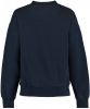 America Today Junior sweater Suzanna met tekst blauw/rood online kopen