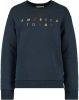 America Today Junior sweater Summer met tekst donkerblauw online kopen
