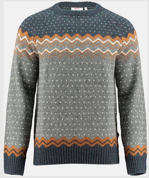 vik Knit Noorse Trui Middenbruin 