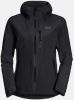 Jack Wolfskin Go Hike Hardshell Jas Dames Zwart online kopen