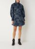 AllSaints Luna mini tuniekjurk met strikceintuur en bloemenprint online kopen