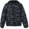 America Today Junior gewatteerde winterjas Alex met camouflageprint donkergroen online kopen