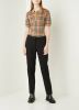 Burberry Hanover high waist slim fit pantalon van wol online kopen