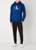 Calvin klein JEANS hoodie van biologisch katoen naval blue online kopen