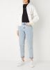 Calvin Klein Sweatvest REPEAT LOGO ZIP THROUGH met jeans logo tape online kopen