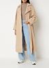 Calvin Klein Trenchcoat met strikceintuur en steekzakken online kopen