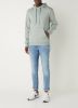 G-Star G Star RAW hoodie met biologisch katoen iceberg green online kopen