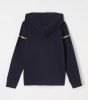 Hugo Boss Sweater Met chap , Blauw, Unisex online kopen