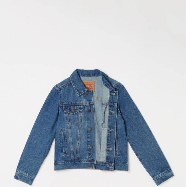 Levi's Denim jasje met tasken en knoppen Metal , Blauw, Heren online kopen