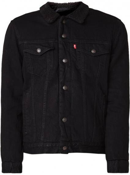 Levi's Type 3 Sherpa jack van denim met teddy voering online kopen