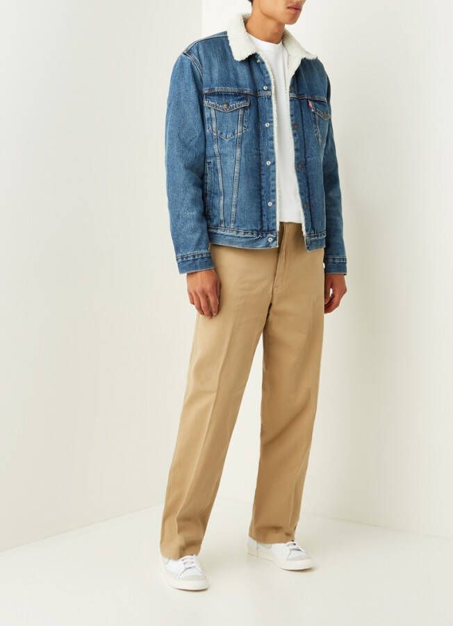 Levi's Levis 36137 0005 Exbf Sherpa Jacket AND Jackets Women Denim Medium Blue online kopen