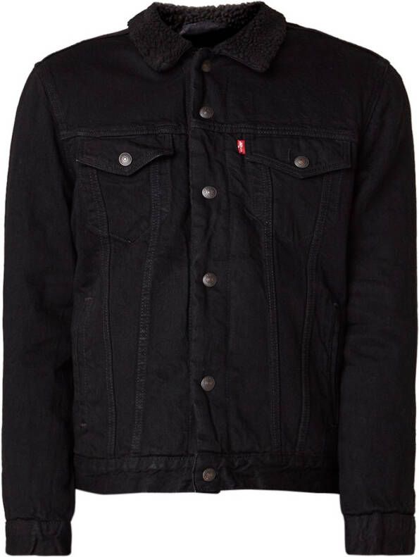 Levi's Type 3 Sherpa jack van denim met teddy voering online kopen