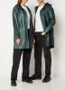 Rains Essentiële lange jas zilveren dennen , Grijs, Unisex online kopen
