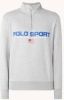 Ralph Lauren Sweater met logoprint en halve rits online kopen