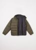 The North Face reversible perrito winterjas zwart/groen kinderen online kopen