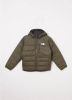 The North Face reversible perrito winterjas zwart/groen kinderen online kopen