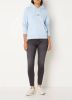 Tommy Jeans Lichtblauwe Sweater Tjw Reg Essential Logo 2 Hoodie online kopen