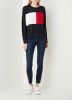 Tommy Hilfiger Icon fijngebreide trui met ingebreid logo online kopen