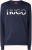 Hugo Boss Derglas sweater met metallic logoprint online kopen
