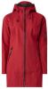 Ilse Jacobsen Long Rain Coat Dames(Softshell Lange Vorm)Rood online kopen
