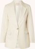 Josh V Mose Blazer Fijne Twill 1kn. , Beige, Dames online kopen