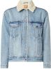 Levi's Levis 36137 0026 Exbf Sherpa Jacket AND Jackets Women Denim Light Blue online kopen