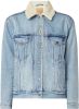 Levi's Levis 36137 0026 Exbf Sherpa Jacket AND Jackets Women Denim Light Blue online kopen