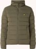 Lyle and Scott Jk1546v lyle&scott lightweight puffer jacket, w485 olive online kopen