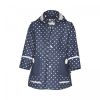 Playshoes regenjas Dots met stippen donkerblauw/wit online kopen