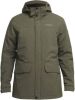 Tenson winterjas groen normale fit effen rits + knoop online kopen