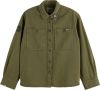 Scotch & Soda Military overhemd met print online kopen