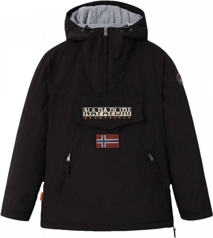 Napapijri Rainforest Anorak Met Capuchon En Zakken Met Ritssluiting 439 619928