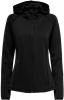 Only Cara ls hood zip sweat noos black/w. black & online kopen