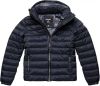 Superdry Winterjas fuji hooded classic puffer jacket dark moss(m5011201a gul ) online kopen