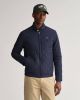 Gant Quilted Windcheater Evening Blue Size XL , Blauw, Heren online kopen