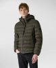 Peuterey Ultra lichtgewicht en semi shiny down jas , Groen, Heren online kopen