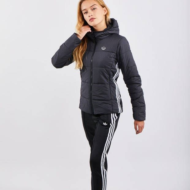 Adidas Originals 3 Stripes Slim Puffa Jas Dames Black Dames online kopen