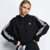 Adidas Originals Adicolor cropped sweater zwart/wit online kopen