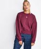 Adidas Originals Crew Neck Dames Sweatshirts Red 70% Katoen, 30% Polyester online kopen