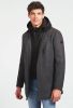 GUESS winterjas met wol grijs online kopen