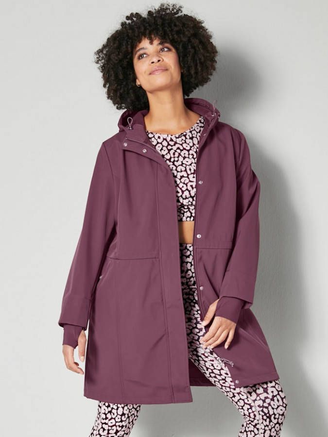 Janet & Joyce Softshell jas voor out Mauve online kopen