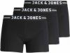 Jack & jones ! Jongens 3 Pack Boxer -- Zwart Katoen/elasthan online kopen