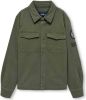 Only ! Jongens Spijkerjas -- Groen Katoen/polyester online kopen