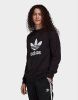 Adidas Adicolor Trefoil Crew Heren Sweatshirts Black Katoen Fleece online kopen