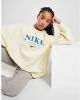 Nike Sportswear Essentials Oversized sweatshirt van fleece voor dames Wit online kopen