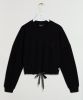 JOSH V sweater SHAY met borduursels zwart online kopen